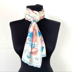 VTG Oscar De La Renta Silk Scarf